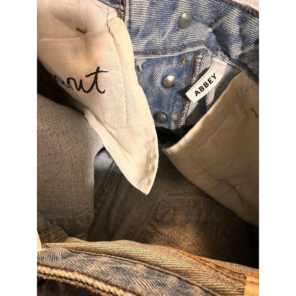 GRLFRND Abbey Be That Way‎ Straight Leg Light Wash Size 23 - Picture 6 of 7